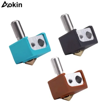 

New V6 V5 Silicone Sock 3D printer Support V6 PT100 Original J-head hotend 1.75/3.0mm Heated Block Extruder RepRap Prusa i3 MK3