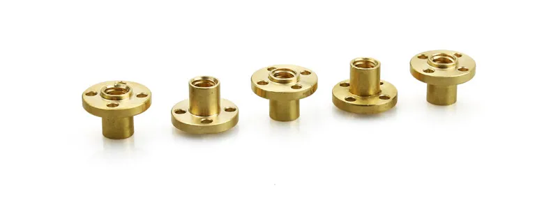 T8   8mm T Type Lead Screw Nut Brass Nut For CNC Parts for 3D printer Z Axis (18)