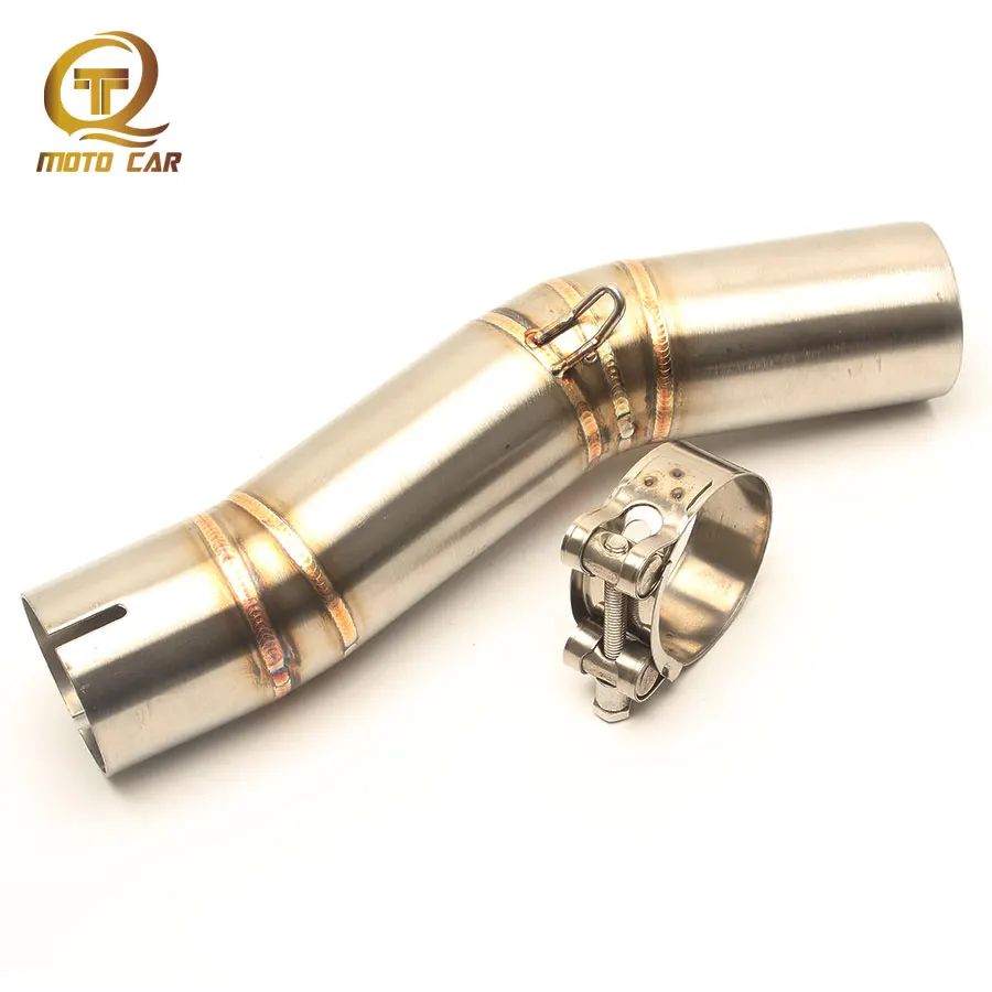 1PC Motorcycle Exhaust Link Pipe Adapter Exhaust Middle Clamp for Suzuki GSXR600 600 GSXR750 K7