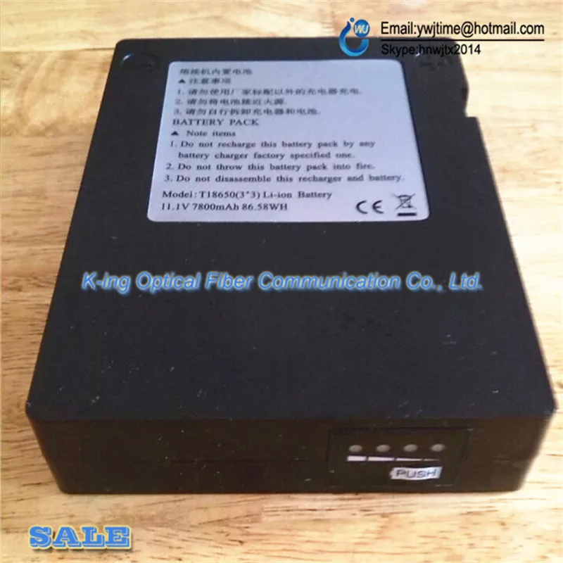 

Original skycom T-107 T107H T-108 Fiber welding machine optical fiber splicer Battery for T107 T108