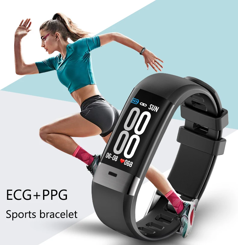 MAERKNON G36 Smart Watch IP67 Waterproof Exercise Heart Rate Monitor for Elderly Men and Women Handbands