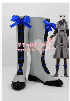 

New Kuroshitsuji Black Butler Ciel Phantomhive dagger Book of Circus party lolita punk cosplay costume shoes japanese boots
