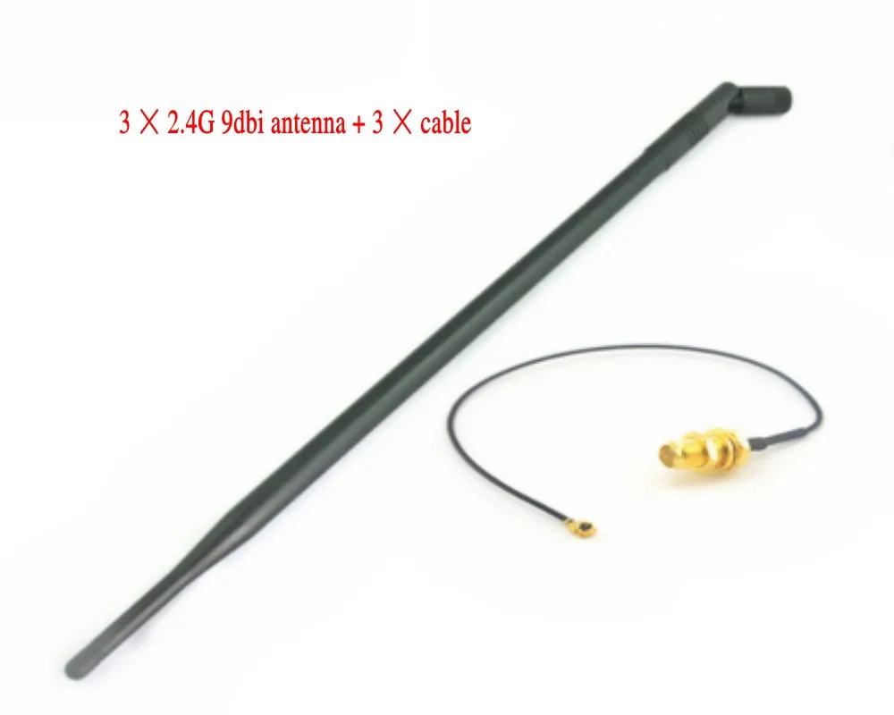 Pin for WiFi Range Extender Router IP Camera 3dBi 2.4GHz WiFi Antenna,SMA Male