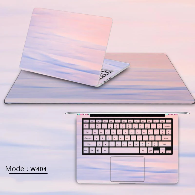Laptop Skin Notebook Stickers For Macbook Air Pro Retina Laptop Sticker Case For Xiaomi Lenovo Dell Asus HP Acer Cover Mouse pad