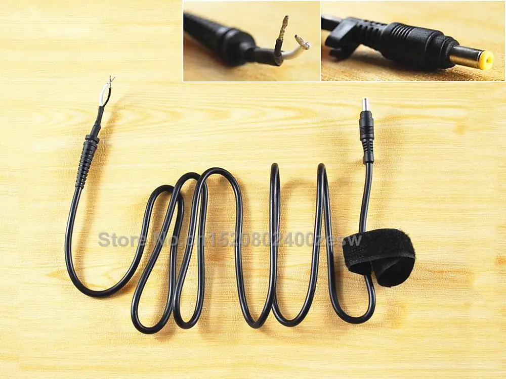 

New 4.8x1.7mm DC Cords 1.2M cable power adapter connector cord For PC Laptop Notebook