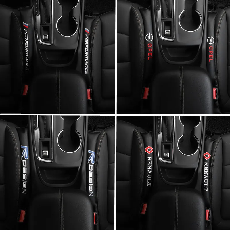 

2Pcs Seat Gap Filler Soft Pad Padding Spacer Accessories For AUDI A3 A4 B8 Volkswagen VW POLO BMW E46 Renault VOLVO LADA OPEL