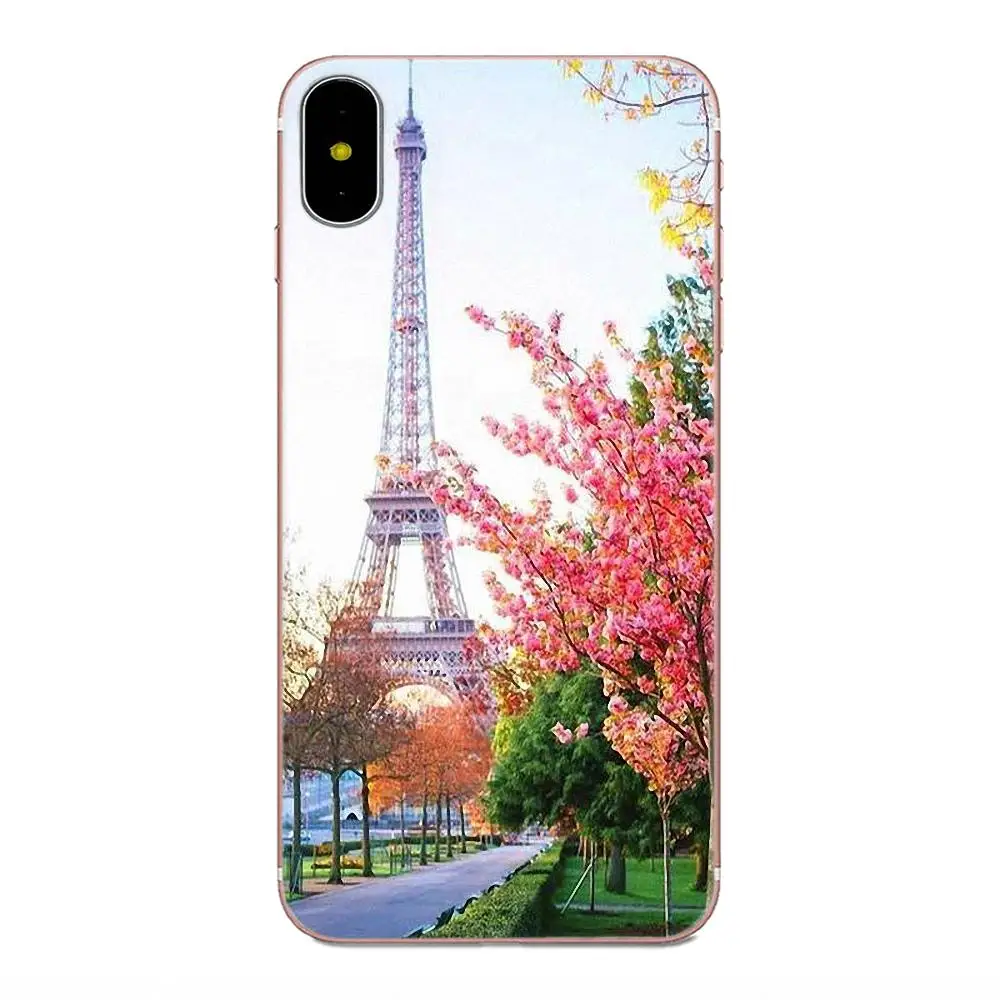 Чехол из ТПУ для Huawei Honor Mate Nova 2 6A 7A 7C 8C 8S 10 10i Y5 Y9 Lite P Smart GR5 2019 Париж Эйфелева башня