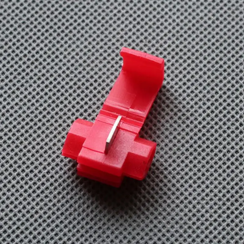 

Fast splice connectors Auto modified without stripping wire first quick clamp 50PCs electrical wire connectors 3.2*0.9cm