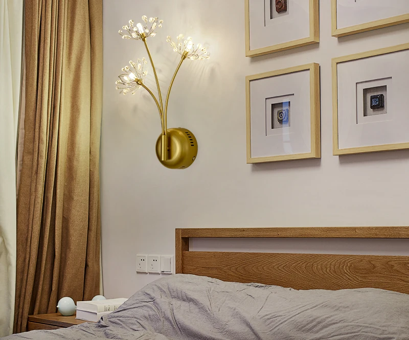 Modern Iron wall light sconce lamp living room bedroom sconce light PVC decor dining room Indoor home wall lamp wall lamps