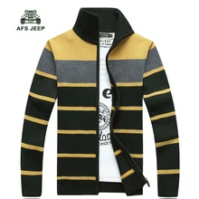 Free shipping Men's Striped Sweaters Cardigan Winter Cardigan For Men Sweaters Fashion Cardigan Men Sweater Coat 66hfx