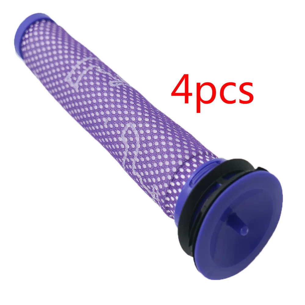 

4 pcs Vacuum Cleaner Parts Pre Motor Washable HEPA Filter Motors Head for Dyson v6 v7 v8 dc62 DC61 DC58 DC59 DC74 # 965661-01