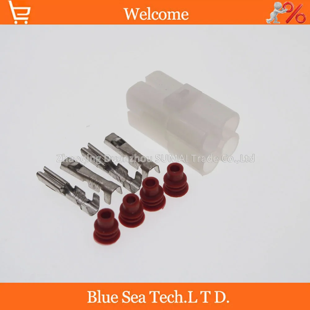 

Sample,10 set 2.3mm 4 Way/pin male Electrical Connector plug,Auto Male connector for Car,motorcycle,electrombile etc.