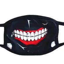 Женский Мужской черный анти-хлопок пыль медведь милый мультфильм аниме маска рот Mupp Kpop медведь удача модные маски со ртом для лица