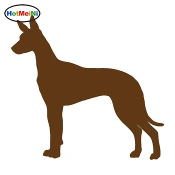 

HotMeiNi Car Styling Pharaoh Hound Dog Vinyl Decal Reflective Car Stickers Bumper Decoration 14*13CM