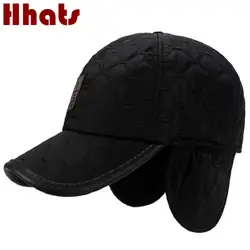 Брендовая зимняя бейсбольная кепка с ушками, ветрозащитная теплая шапка с ушками, бейсболка, винтажная Кепка для водителя грузовика