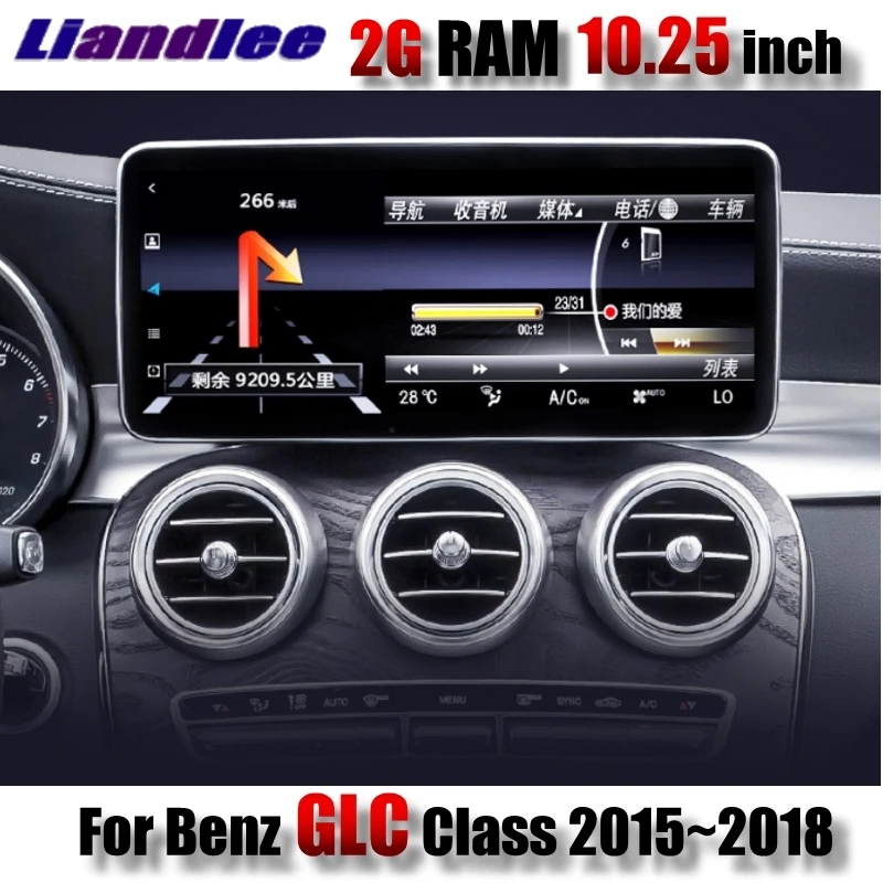 Top For Mercedes Benz MB GLC Class X253 C253 2015~2018 Liislee Navi Car Multimedia Player CarPlay Adapter Radio GPS Navigation 2