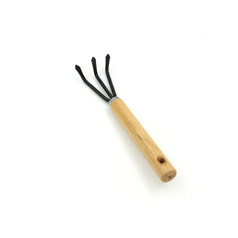 7 pcs Mini Garden Tools Set Plant Shovel Gardening With Wooden Handles Metal Head Gardener Bonsai Tool Garden Tools (9)