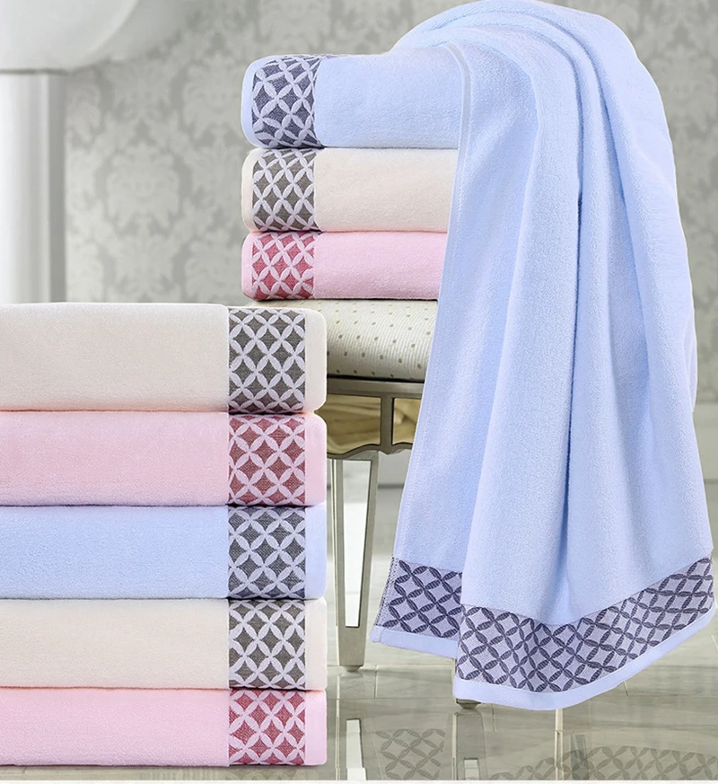 100 cotton High Water absorbent super soft bath towel baby using