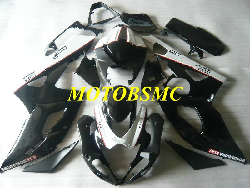 Комплект обтекателей под давлением для GSXR1000 K5 05 06 GSXR 1000 2005 2006 ABS белый матовый