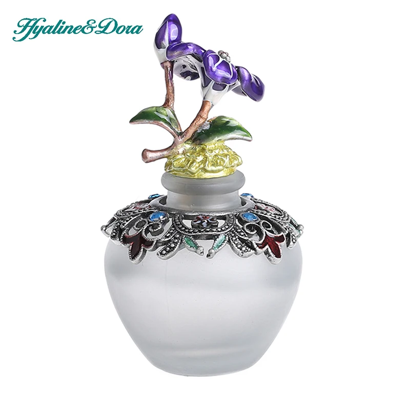 Buy H&D Refillable Decorative Glass Perfume Bottle w