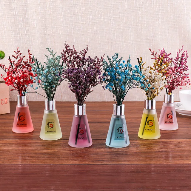 Reed Diffuser flowers creative home aromatherapy essential oil living