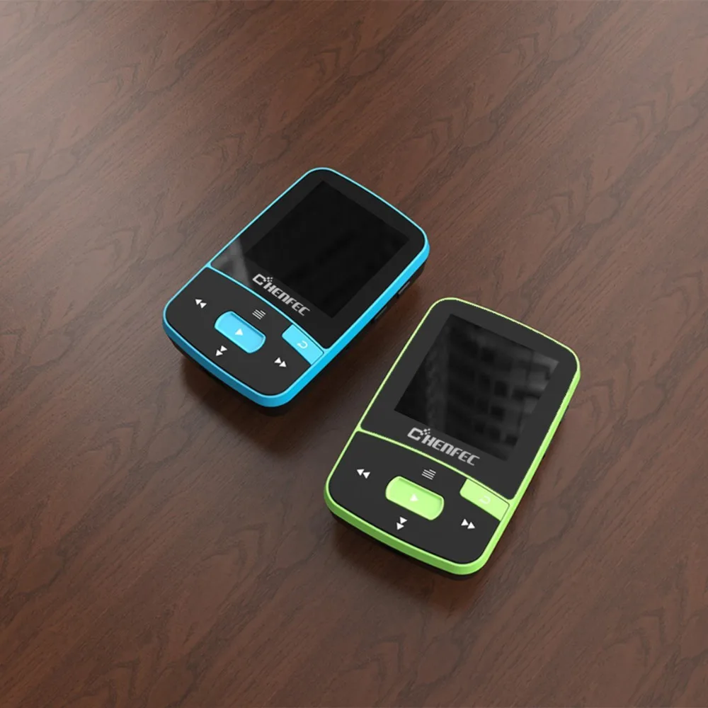 ChenFec C50 8 Гб клип Bluetooth MP3 плеер 1,5 дюймов Экран мини Размеры без потери качества звука музыкальный плеер с FM радио Запись голоса