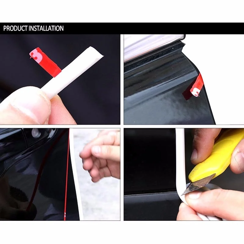 Резиновая лента для предотвращения столкновений 5 м 2019|car styling moulding|door mouldingdoor moulding