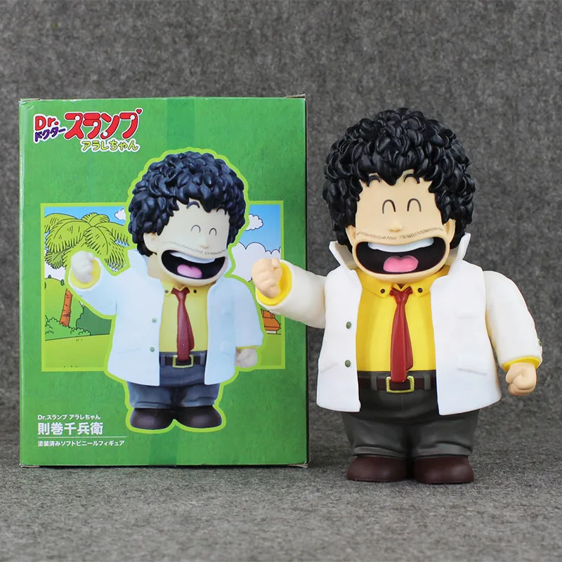 

Free Shipping Anime Cartoon Dr. Slump Senbei Norimaki PVC Action Figure Toy Doll ARFG025
