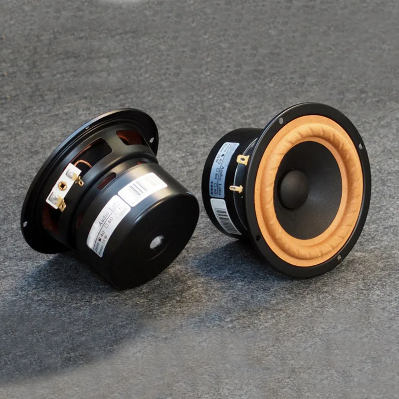 4 5 дюймовый 4ohm 8ohm 15W полный диапазон динамик аудио стерео сабвуфер