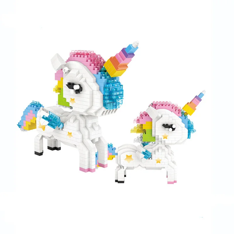 Unicornio nueva edificio de ladrillos bloques juguetes de acción figura brinquedos educativo juguetes de los niños regalo juguete estatuilla jouet enfant Unicornio nueva edificio de ladrillos bloques juguetes de acción figura brinquedos educativo juguetes de los niños regalo juguete estatuilla jouet enfant