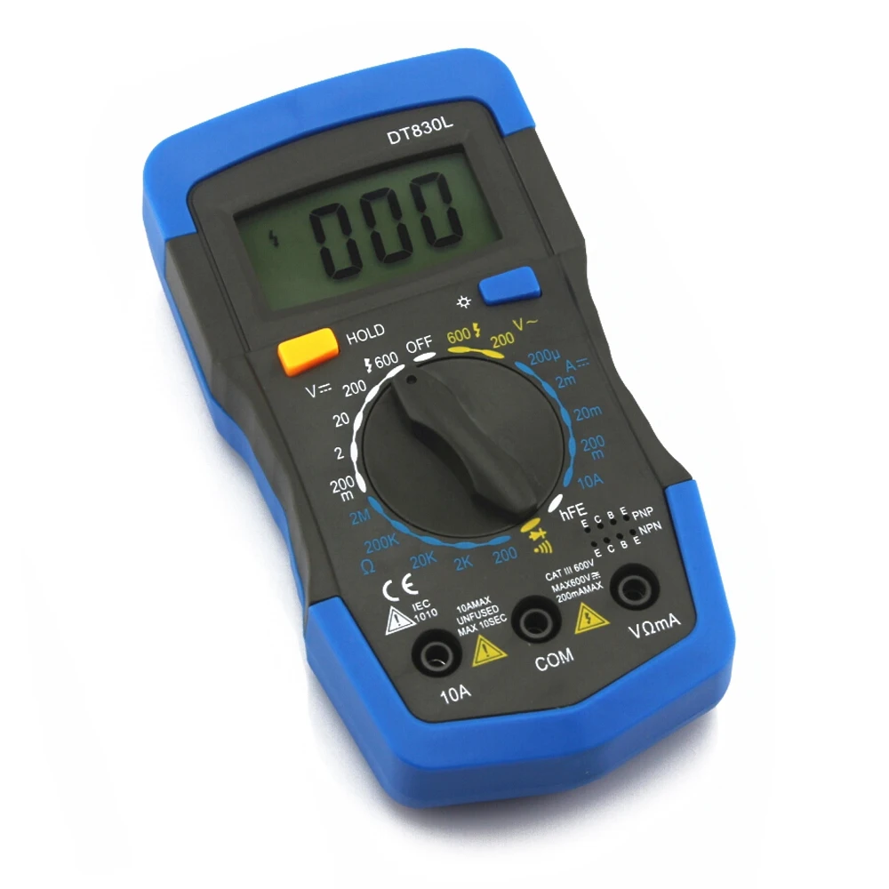 New ANENG DT830L Electrical Tester Digital Voltmeter Ammeter Ohmmeter
