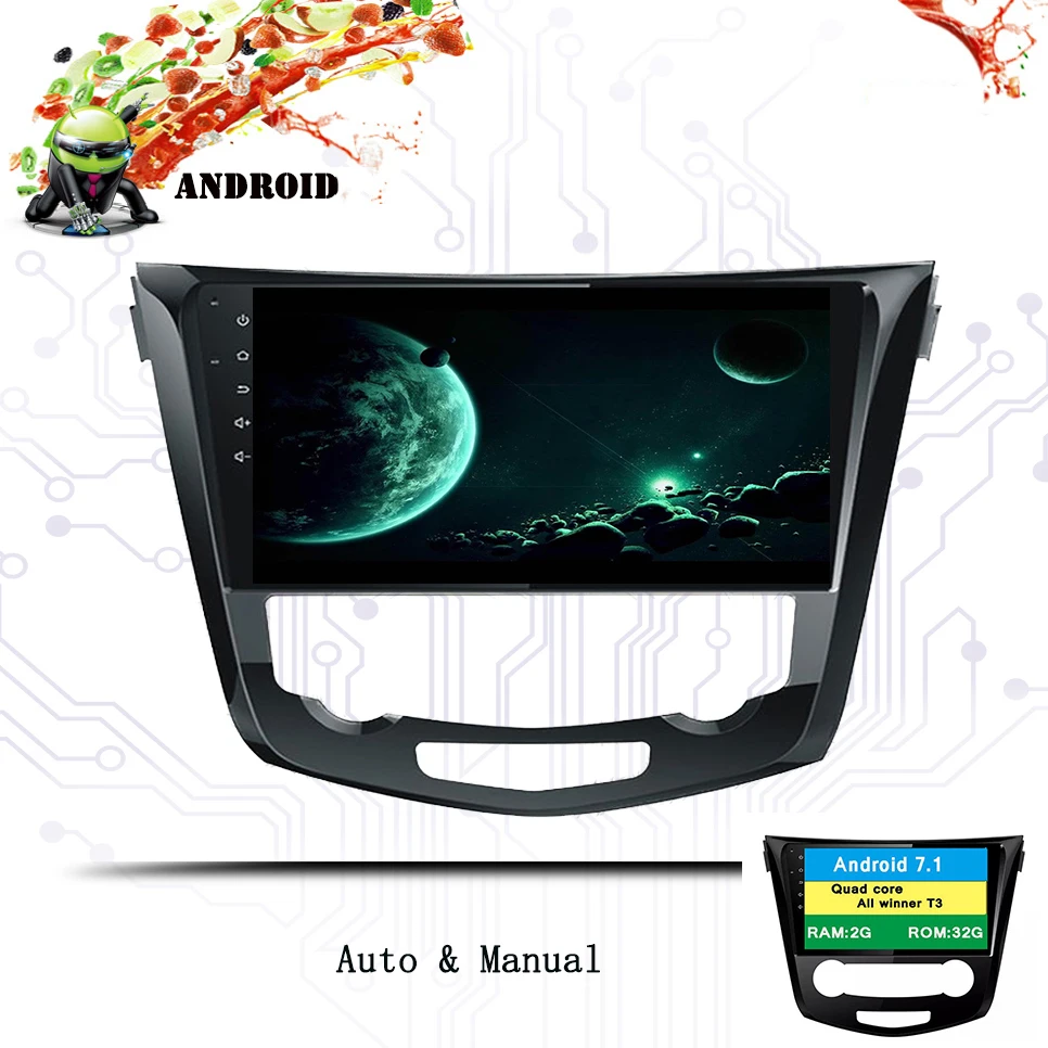 Flash Deal 8 Octa core android 9.1 car dvd multimedia player for Nissan X-Trail Qashqai 2014 -17 stereo radio gps navigation SAT navi Map 5