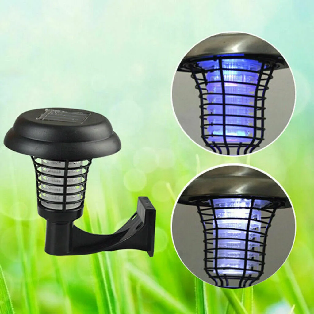 Товары для дома светодиодный практичный светодиодный светильник на солнечных батареях ловушка для насекомых Zapper Москитная лампа Садовые принадлежности для газона