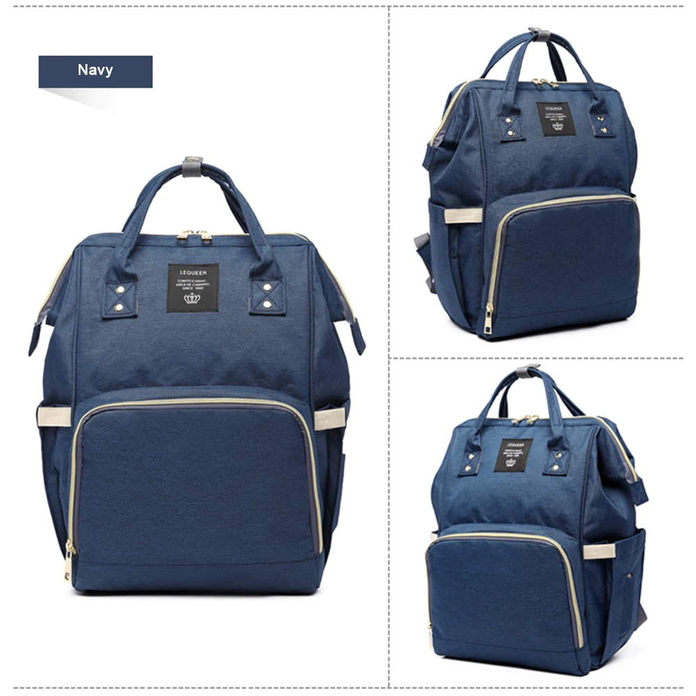 Lequeen Fashion Baby Bag Stroller Diaper Bag Waterproof Baby Bags For