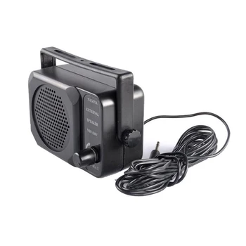 

New Black Cb Radio Mini External Speaker Nsp-150v Ham For Walkie Talkie Two Way Radio Ham Radio Hf Transceiver