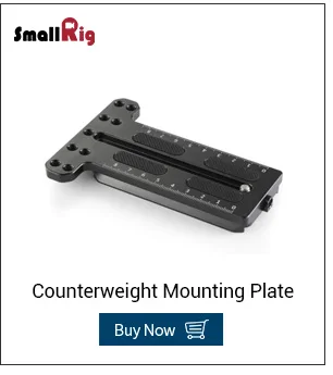 SmallRig Counterweight Mounting Plate for Zhiyun Weebill Lab Manfrotto 501PL 