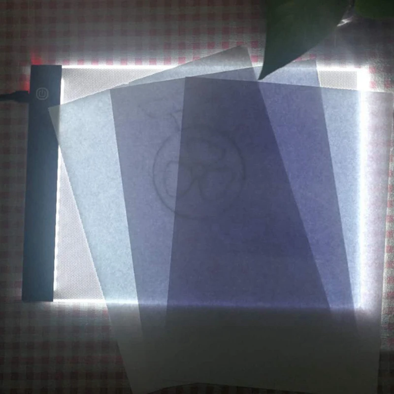 Цифровой графический планшет А4 светодиодный художественный тонкий трафарет для рисования, светильник, коробка для отслеживания планшета