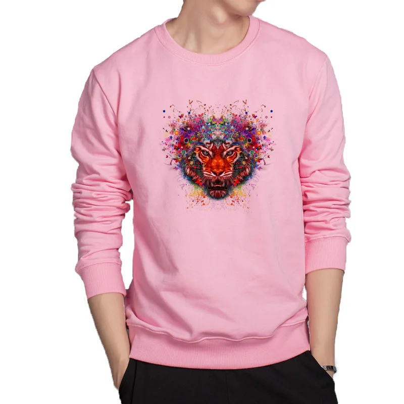 

Blood tiger hoodies super cool streetwear fashion art sweatshirt soft cotton clothes good quality brand hoodie men harajuku tops