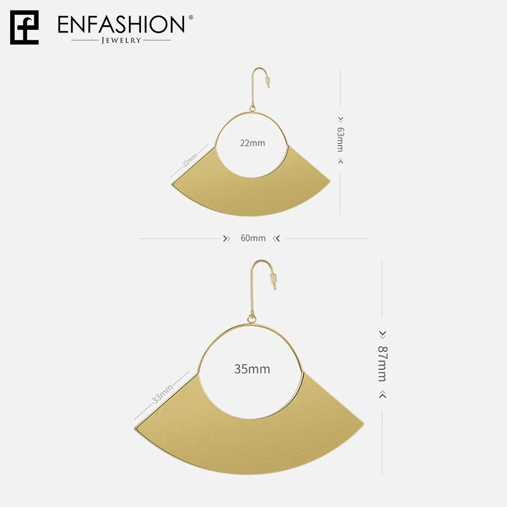 Серьги подвески женские из нержавеющей стали золотого цвета EB171040|earrings for|dropping