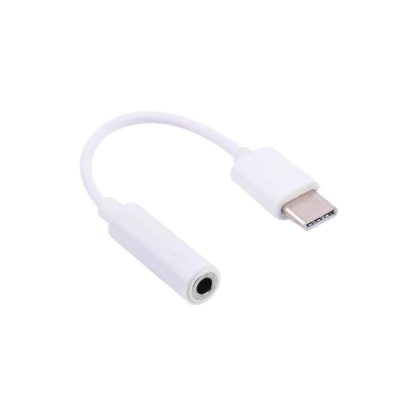 

3.5mm Earphone cable Adapter Type-C to usb 3.1 Type C USB-C male to 3.5 AUX audio female Jack for Xiaomi 6 Mi6 Letv 2 pro 2 max2