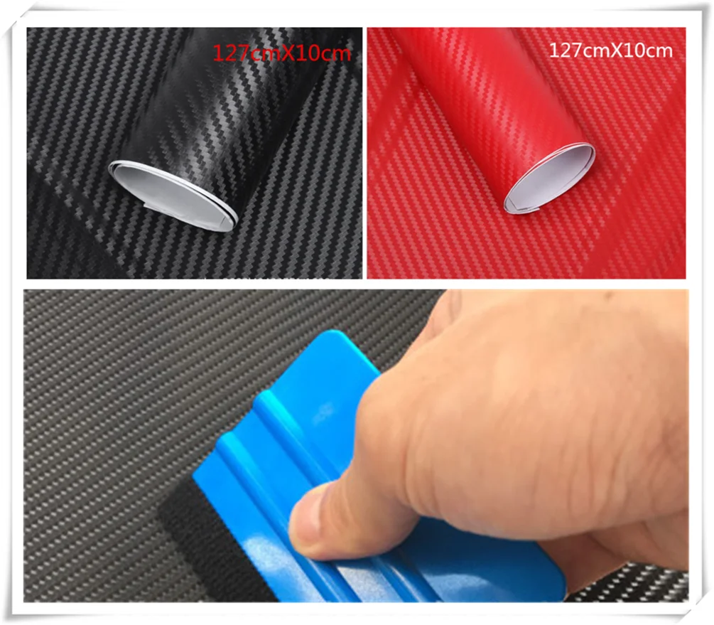 

Car carbon fiber stickers 3D stereo motorcycle color film graffiti for Honda Pilot Insight HR-V CR-V Odyssey Jazz Fit