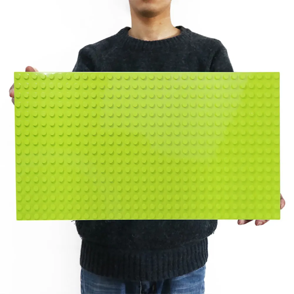 

Big size large particle building block Base Plate 16*32 Dots 51*25.5cm Baseplate Building Blocks Toys For Children with Duploeds