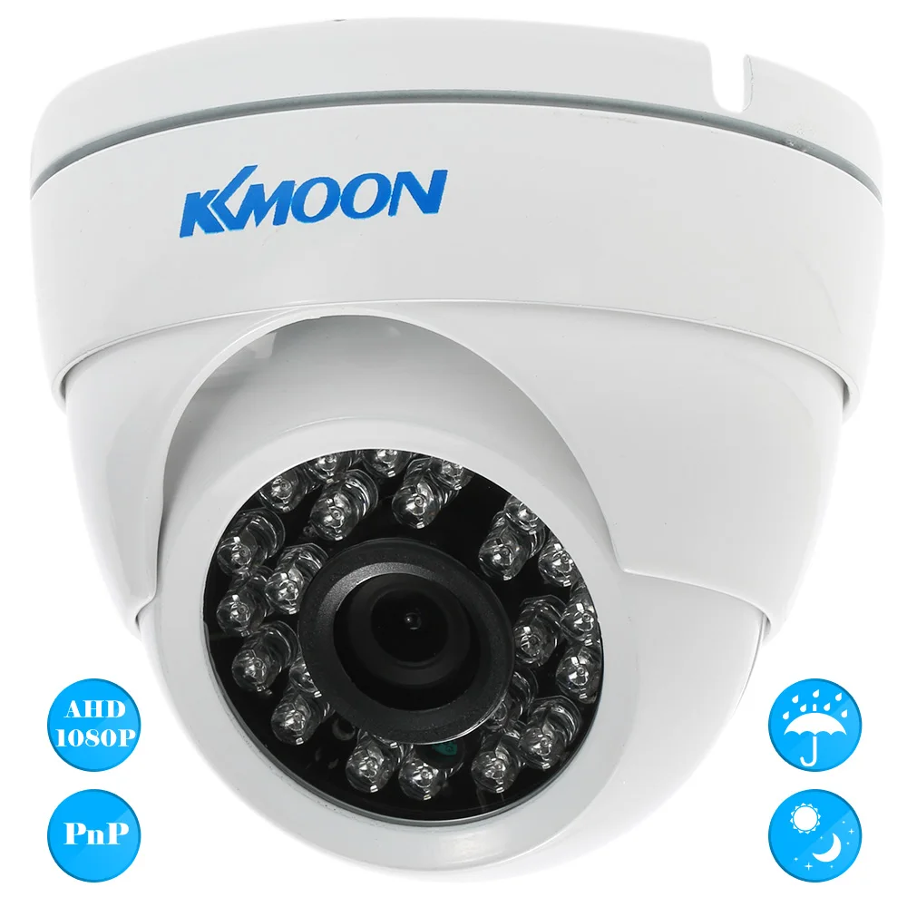 bilder für KKmoon AHD CCTV Überwachungskamera 1080 P Wasserdicht 2.0MP 3,6mm 1/3 "CMOS 24 IR Lampen IR-CUT Nachtsicht Dome Überwachungskamera bilder für KKmoon AHD CCTV Überwachungskamera 1080 P Wasserdicht 2.0MP 3,6mm 1/3 "CMOS 24 IR Lampen IR-CUT Nachtsicht Dome Überwachungskamera