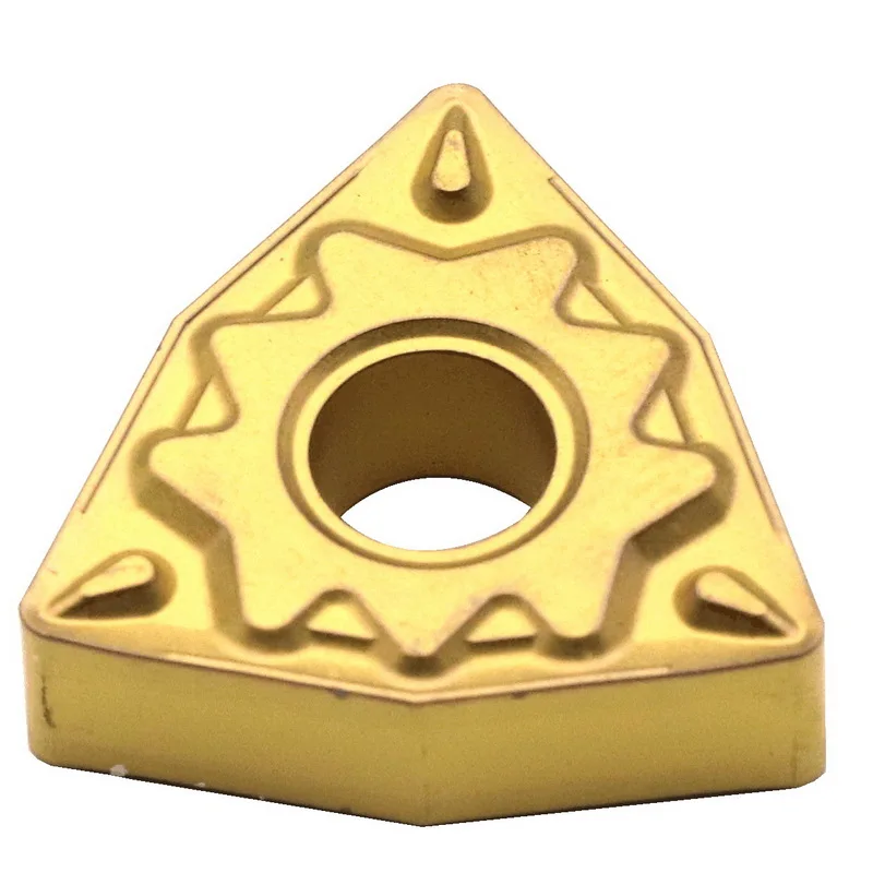 

MOSASK 10pcs WNMG080404-HQ ZC25 Medium Finish Machining of Steel Processing Tungsten Cemented Carbide Inserts