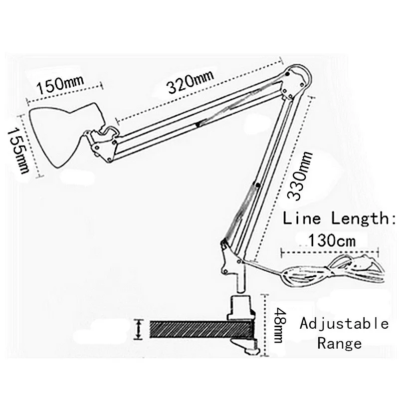 study lamp drawing