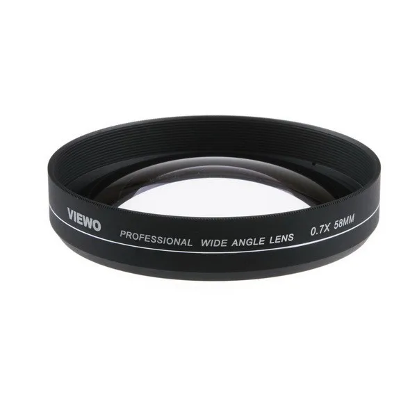 

0.7X 58MM Wide Angle Prime Lens For Canon T2i / T3i / T4i / 550D / 600D / 650D 77mm Front