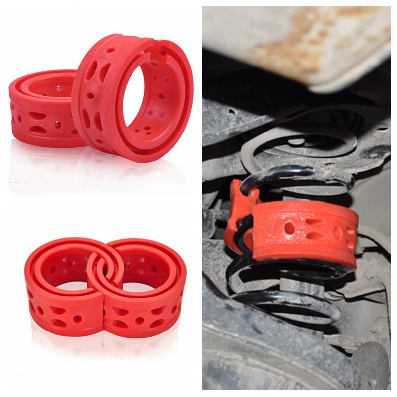 

2Pcs type E Shock Absorber Spring Bumper Power Cushion Buffer Rubber Protective Suspension Shock Absorption Car Auto accessories