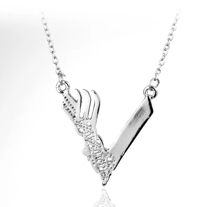 2018 New Vikings Icon Tv Series Necklace Logo Pendant Ragnar Lodbrok Jewelry Gifts For Men Women | Украшения и аксессуары
