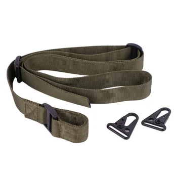 

Rifle Sling Hunting Belt Bungee Tactical Military Gun Strap Outdoor Survival Sling Swivels Multifunctional Strap ST
