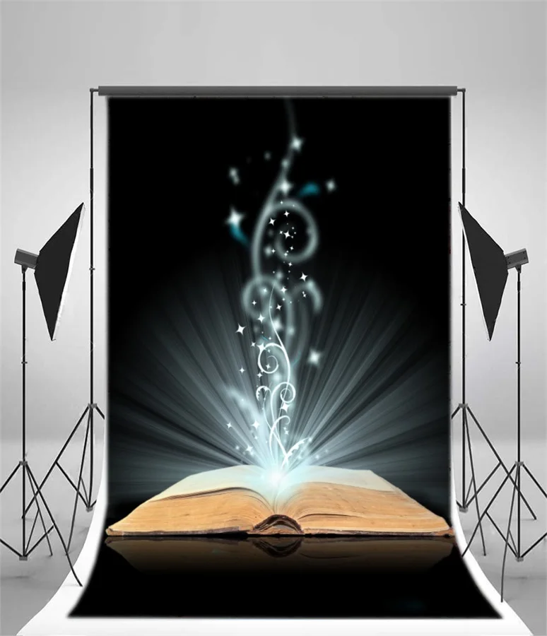 Laeacco Fairytale Magic Book Miracle Scenic Photography Backdrops Vinyl Photo Backdrop Custom Background Props For Photo Studio